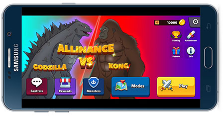 دانلود بازی اندروید Godzilla vs Kong : Alliance v11