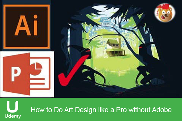 دانلود فیلم آموزشی Udemy – How to Do Art Design like a Pro without Adobe