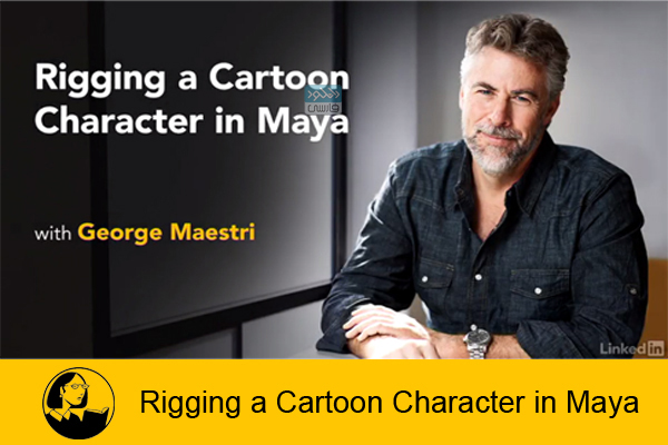 دانلود فیلم آموزشی Lynda – Rigging a Cartoon Character in Maya