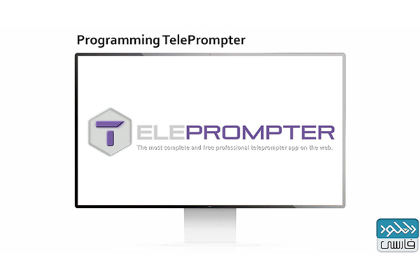 دانلود نرم افزار Programming TelePrompter v2.8.0 اسکرول کردن متن های طولانی در حالت فول اسکرین برای کامپیوتر