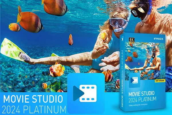 دانلود نرم افزار MAGIX VEGAS Movie Studio Platinum 2024 v23.0.1.192 ویرایش فیلم