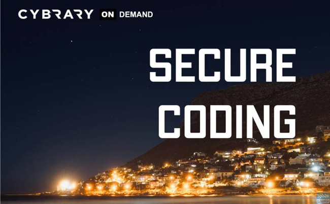 دانلود فیلم آموزشی Cybrary – Secure Coding