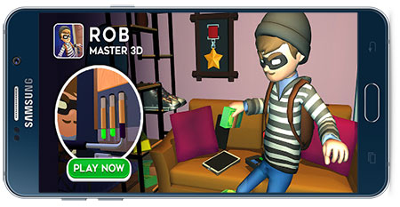 دانلود بازی اندروید Rob Master 3D v1.0.35