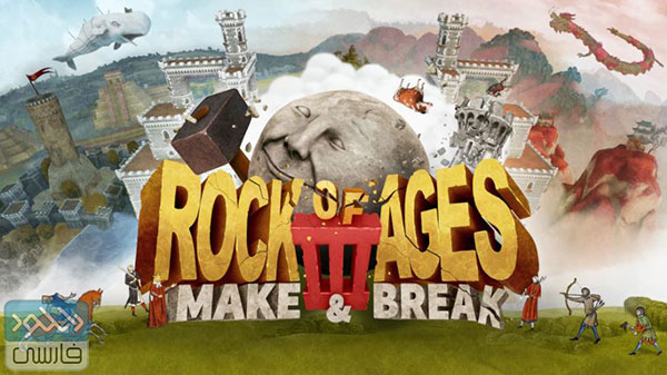 دانلود بازی Rock of Ages 3: Make & Break v1.04 نسخه هک شده برای PS4