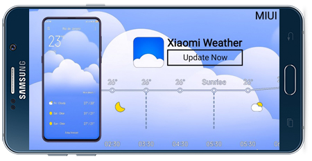 دانلود برنامه هواشناسی اندروید Weather By Xiaomi v12.6.2.0