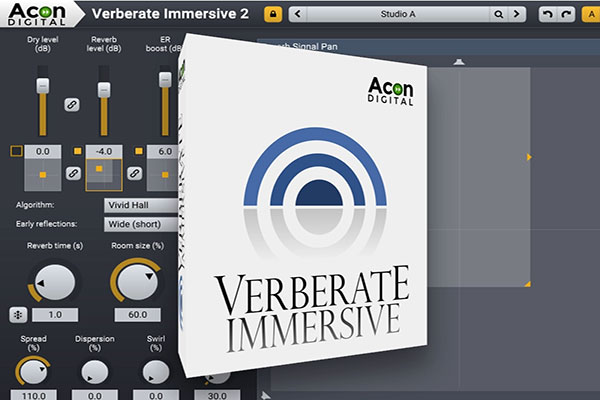 دانلود پلاگین v2.2.10 Acon Digital Verberate Immersive سه بعدی سازی صدا