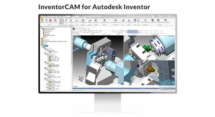 دانلود InventorCAM 2022 SP0 for Autodesk Inventor 2018-2022 (x64)