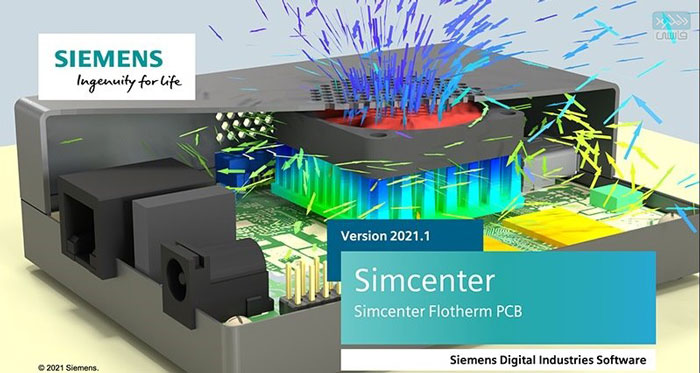 دانلود نرم افزار Siemens Simcenter FloTHERM PCB v2021.1.0
