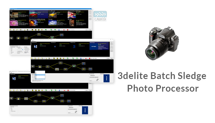 دانلود نرم افزار 3delite Batch Sledge Photo Processor v1.0.8.10
