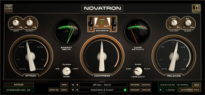 دانلود پلاگین Kush Audio Novatron v1.1.0 کمپرسور آنالوگ حرفه ای