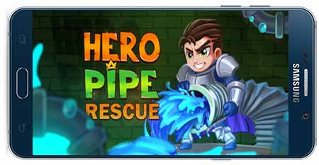 دانلود بازی Hero Pipe Rescue: Water Puzzle v5.1 برای اندروید