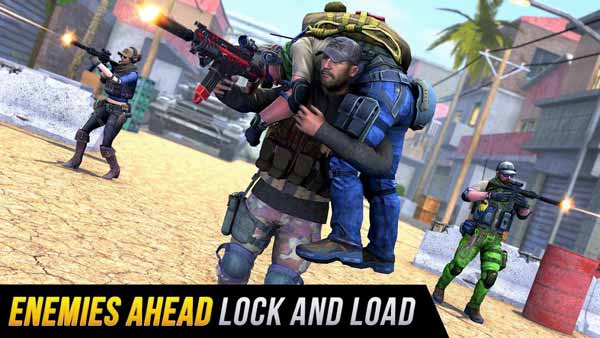 Modern Commando Shooting 3D Games:Free Action 2021