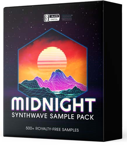 دانلود پکیچ Slate Digital Midnight Synthwave Sample Pack