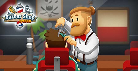 دانلود بازی Idle Barber Shop Tycoon – Game v1.0.7‏ برای اندروید