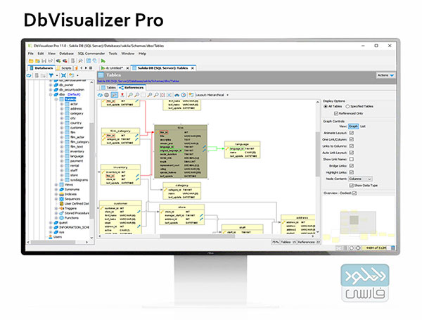 دانلود نرم افزار DbVisualizer Pro v13.0.6 مدیریت پایگاه داده