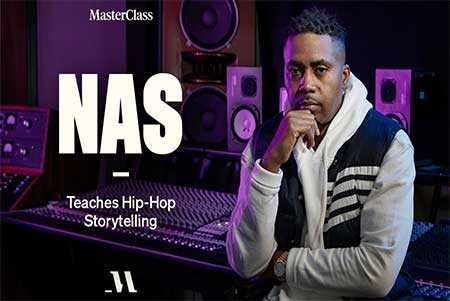 دانلود فیلم آموزشی MasterClass – NAS Teaches Hip-Hop Storytelling داستان گویی هیپ هاپ توسط ناس