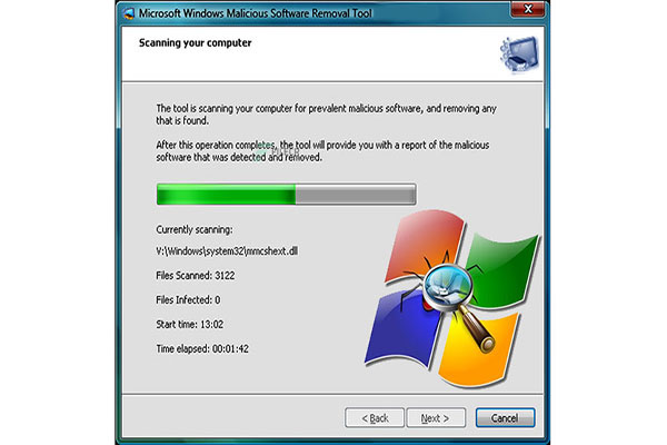 نرم افزار Microsoft Malicious Software Removal Tool 5.124 آنتی ویروس ویندوز