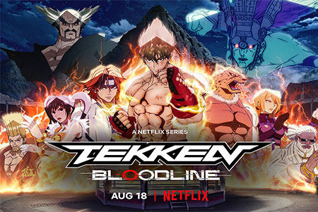 دانلود انیمیشن سریالی تیکن ردخون Tekken: Bloodline با زیرنویس فارسی
