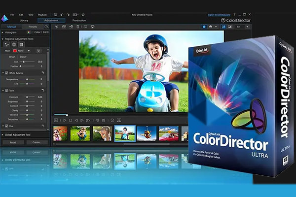 دانلود نرم افزار CyberLink ColorDirector Ultra 2025 v13.0.4506.9 ویرایش فایل های تصویری و ویدئویی برای کامپیوتر