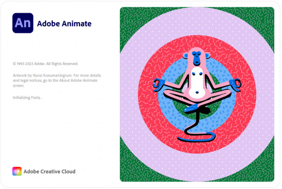 دانلود Adobe Animate 2024 v24.0.1.329 طراحی حرفه ای فلش