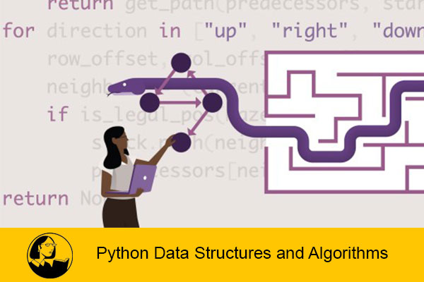 دانلود ویدیوی آموزش ساختارها و الگوریتم های داده پایتون از شرکت لیندا | Lynda – Python Data Structures and Algorithms