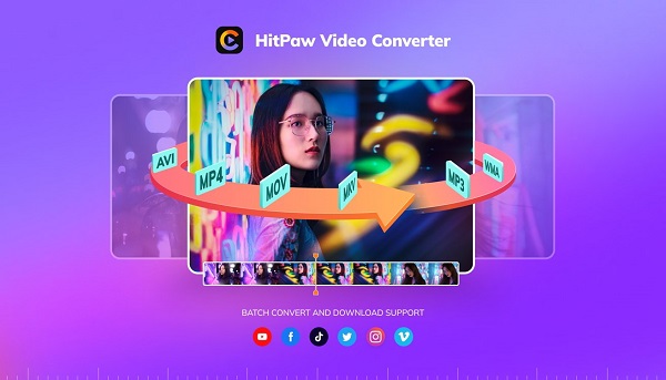 دانلود نرم افزار HitPaw Video Converter 3.2.1.4 تبدیل فرمت ویدئو و موزیک در ویندوز