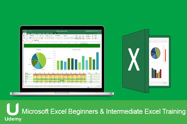 دانلود دوره آموزشی یودمی Udemy – Microsoft Excel Beginners & Intermediate Excel Training آموزش اکسل برای مبتدیان و پیشرفته