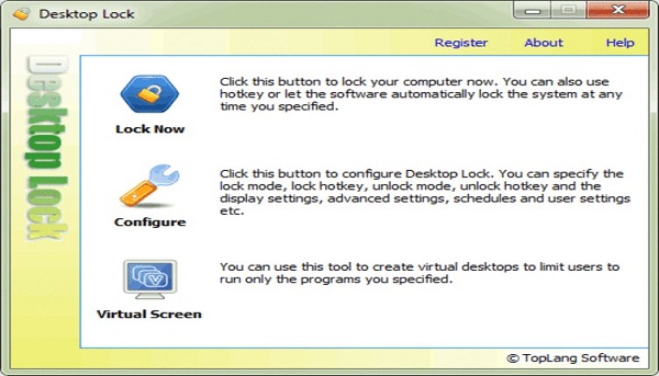 دانلود نرم افزار TopLang Desktop Lock Business 7.3.4.1 قفل صفحه نمایش ویندوز