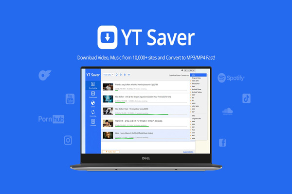 دانلود نرم افزار YT Saver 7.4.2 دریافت ویدئو از پلتفرم های اشتراک ویدئو در ویندوز