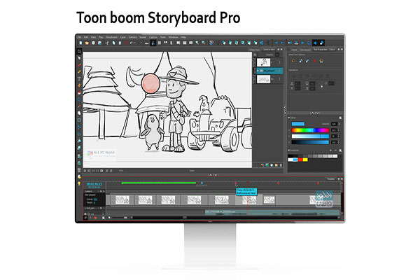 دانلود نرم افزار Toon boom Storyboard Pro 20.1 v21.1.0.18395 ساخت انیمیشن 2 بعدی