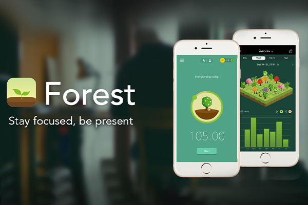 دانلود نرم افزار اندروید Forest – Focus for Productivity 4.73.0 مدیریت زمان