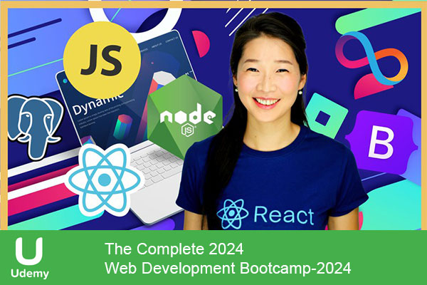 دانلود دوره آموزشی یودمی The Complete 2024 Web Development Bootcamp
