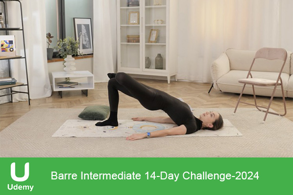 دانلود دوره آموزشی Barre Intermediate 14-Day Challenge تناسب اندام