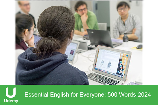 دانلود دوره آموزشی Essential English for Everyone: 500 Words واژگان زبان انگلیسی