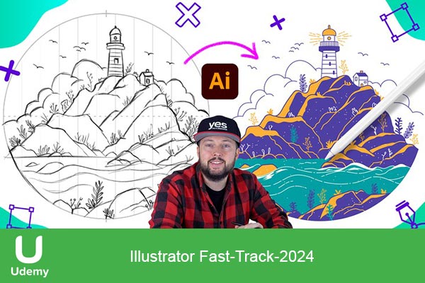 دانلود دوره آموزشی Illustrator Fast-Track ایلاستریتور