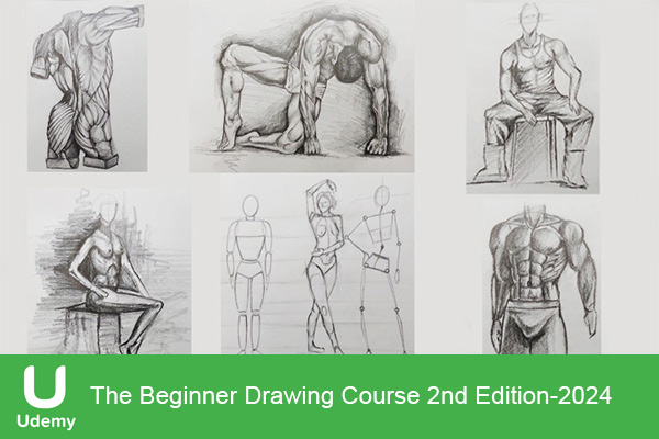 دانلود دوره آموزشی The Beginner Drawing Course 2nd Edition اصول طراحی