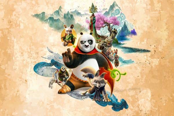 دانلود انیمیشن Kung Fu Panda 4 پاندا کونگ فو کار 4 با زیرنویس و دوبله فارسی