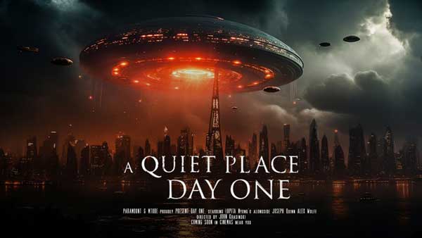 دانلود فیلم A Quiet Place Day One 2024 یک مکان ساکت روز اول با دوبله و زیرنویس فارسی