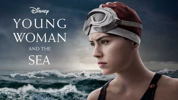 دانلود فیلم Young Woman and the Sea 2024 زن جوان و دریا با زیرنویس چسبیده فارسی