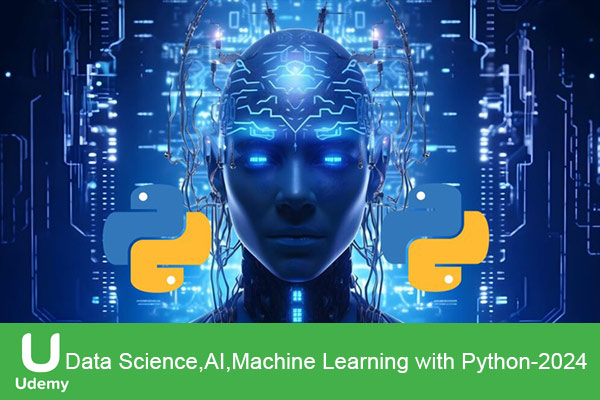 دانلود دوره آموزشی Data Science, AI, Machine Learning with Python علم داده، هوش مصنوعی، و یادگیری ماشین با پایتون