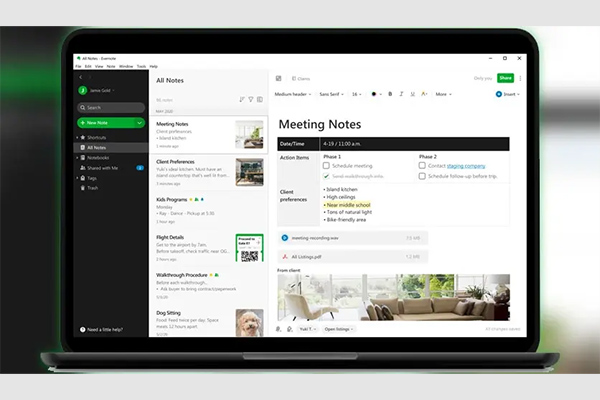 دانلود نرم افزار Evernote