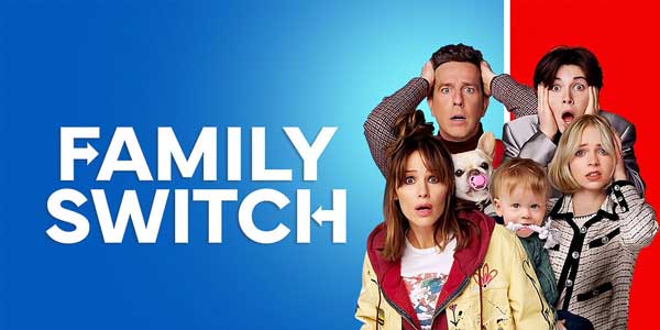 دانلود فیلم Family Switch 2023 جابجایی در خانواده با دوبله و زیرنویس فارسی