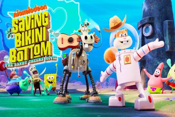 دانلود انیمیشن Saving Bikini Bottom The Sandy Cheeks Movie 2024 نجات بیکینی باتم: فیلم سندی چیکس با زیرنویس و دوبله فارسی