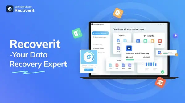 دانلود نرم افزار Wondershare Recoverit v14.0.25.7 ریکاوری اطلاعات در ویندوز