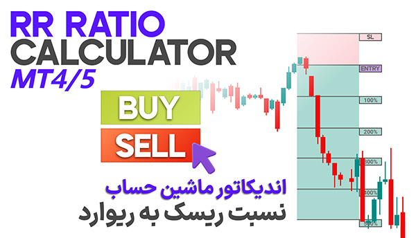 دانلود اندیکاتور ماشین حساب نسبت ریسک به ریوارد برای متاتریدر4 و 5