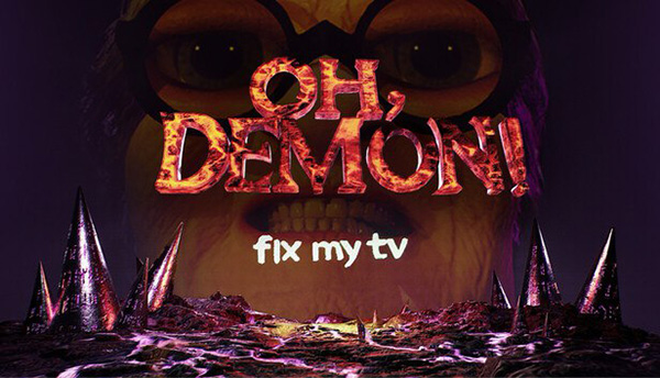 دانلود بازی OH DEMON Fix my TV نسخه TENOKE
